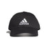 Cappellino nero con logo ricamato adidas Baseball, Brand, SKU a732000117, Immagine 0